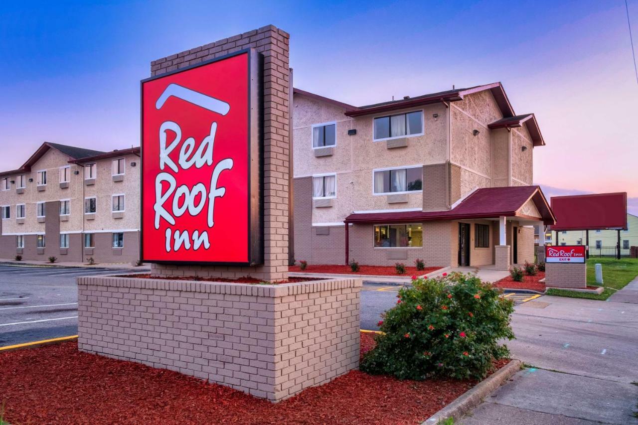 Red Roof Inn Norfolk - Portsmouth Exterior foto